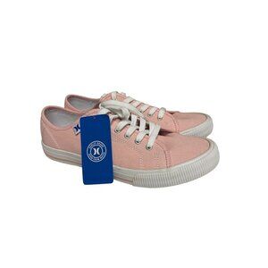 NEW! Hurley Bloom Celina Light Pink Lace Up Sneakers Shoes Women's 9